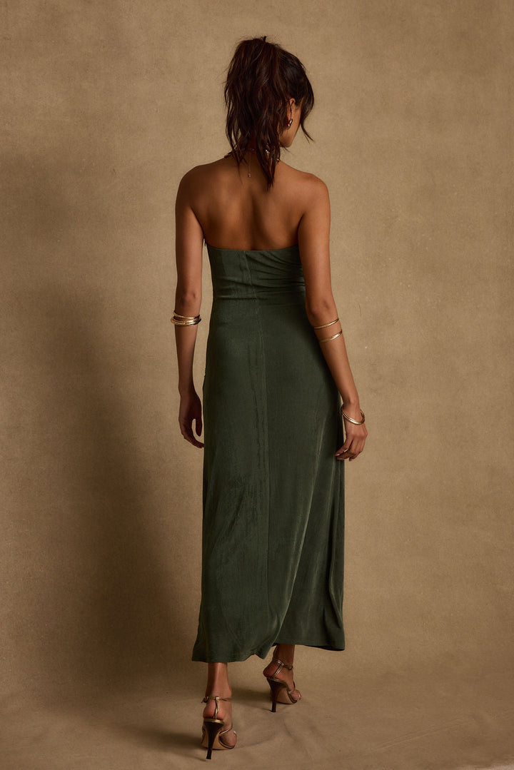 Cala Sol Smaragdgroene Maxi Jurk