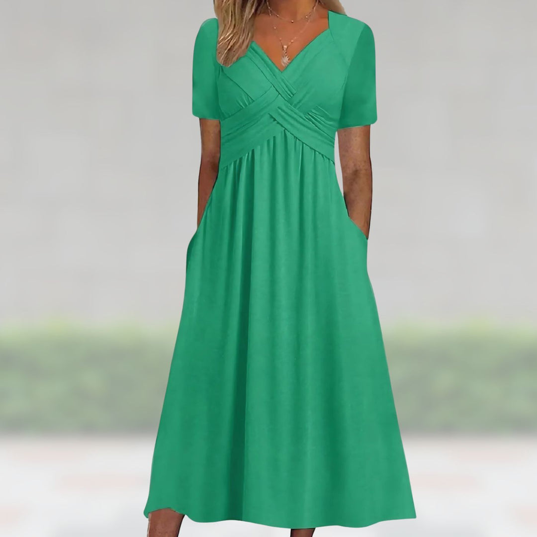 Yvonne Elegante Midi Jurk