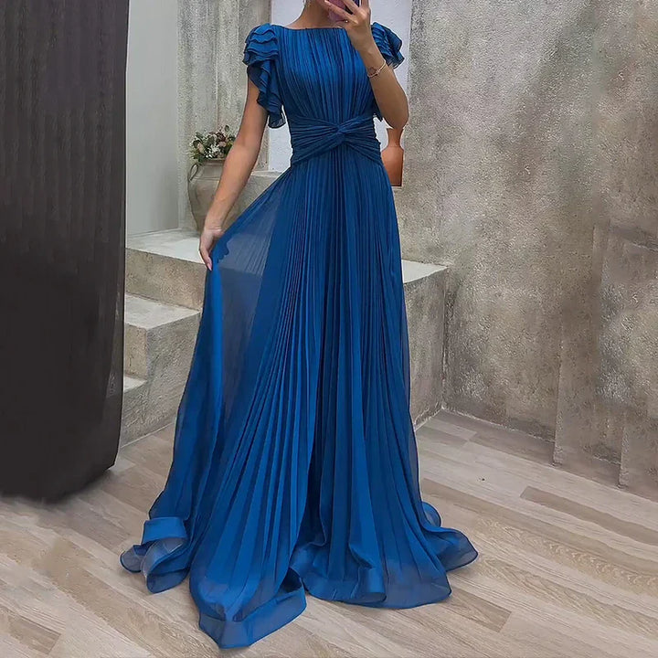 Abigail Geplooide Jurk