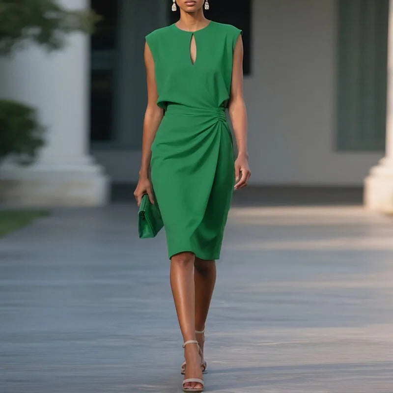 Elise Elegante Zakelijke Jurk