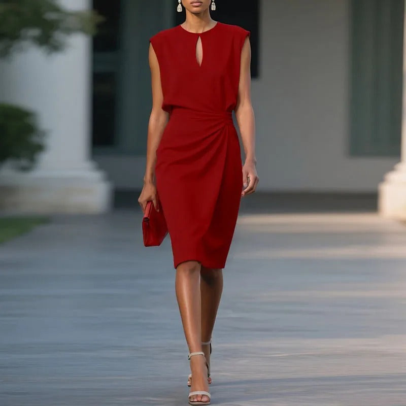 Elise Elegante Zakelijke Jurk